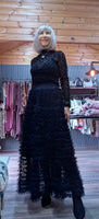 Georgina Voluminous A-Line Tulle Skirt – Cornelli Style with Stunning Layers