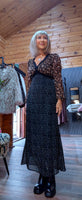 Ivanna Statement Midi Dress – Leopard Print & Polka Dot