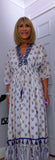 Trixiebelle Sequin Maxi Dress – Blue