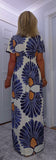 Gianna Dress – Soft Jersey Floral Dress with Shirred Waist (Sizes 8–18)