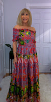 Saskia Silk Maxi Dress