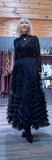 Dina Voluminous A-Line Tulle Skirt – Cornelli Style with Stunning Layers