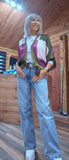 Amora Silky Cardigan – Olive Green or Maroon with ¾ Sleeves