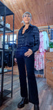 Carolyn Satin Blouse