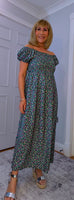 Anita Shirred Dress