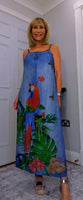 Delores Maxi Dress – Tropical Print Summer Slip Dress