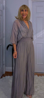 Josie Silk Jumpsuit – Elegant Wide-Leg One Piece, Soft Feel