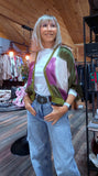 Amora Silky Cardigan – Olive Green or Maroon with ¾ Sleeves