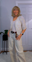 Tonia Embroidered Cardigan