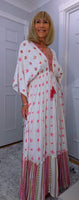 Ava Sequin Maxi Dress – Pink or Turquoise