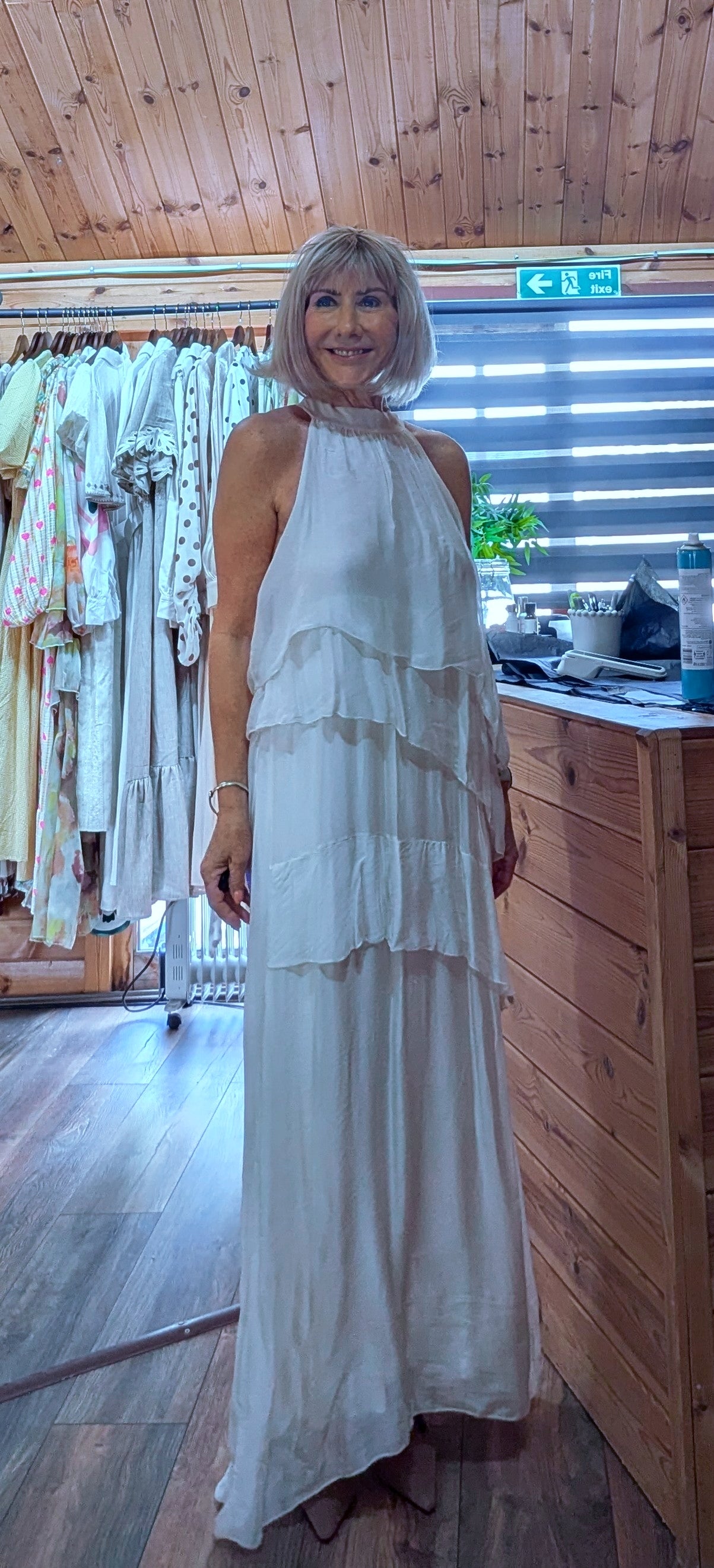 Daphne Silk Blend Occasion Dress