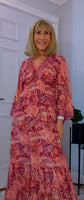 Amelda Silk Dress