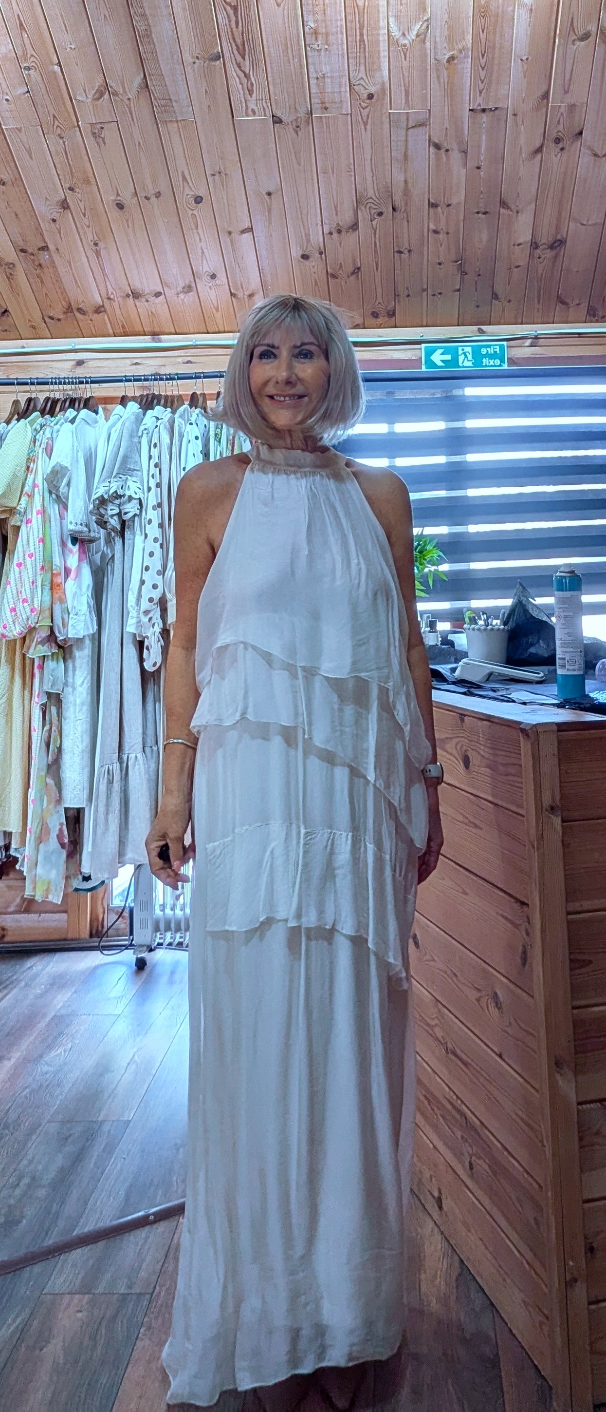 Daphne Silk Blend Occasion Dress