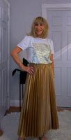 Rula Pleated Skirt