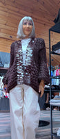 Honor Chunky Knit Cardigan – Sequins & Pagoda  Sleeves