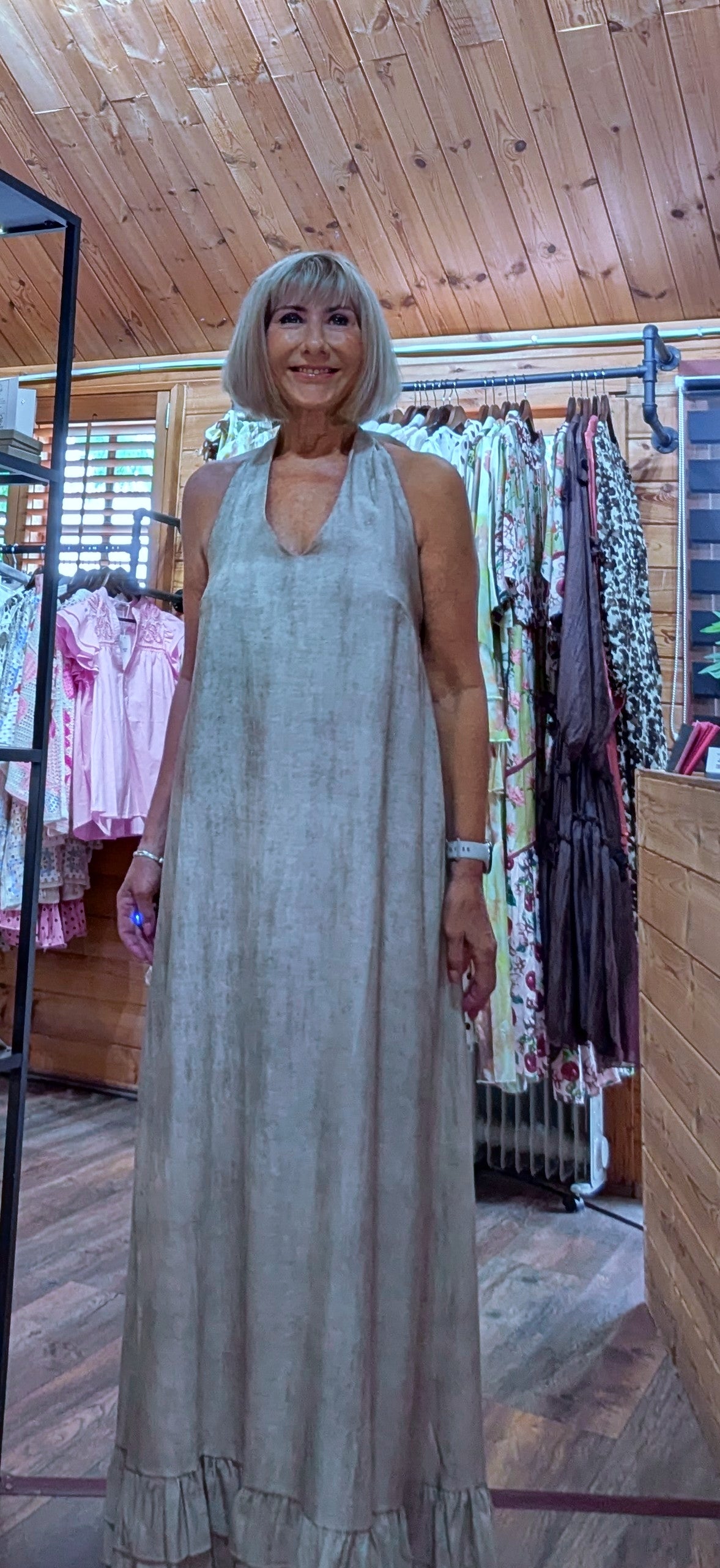 Low back sundress styled by ditsydi UK
