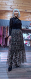 Tasha Animal Print Tutu Skirt – Layered, Frilled & Fully Lined