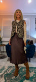 Jada – Sleeveless Leopard Print Gilet Cardigan