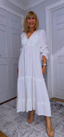 Cellina Cotton Smock Dress