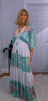 Wisty Bohemian Maxi  Viscose Dress