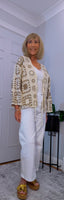 Piper Crochet Cardigan – Ivory & Beige Boho Style