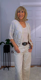 Tonia Embroidered Cardigan