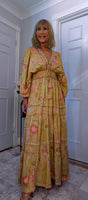 Everi Bohemian Maxi Dress In Dreamy Caramel