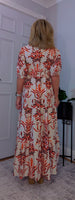 Stella Dress Ditsy Dress With Lace Trim