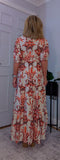 Stella Dress Ditsy Dress With Lace Trim