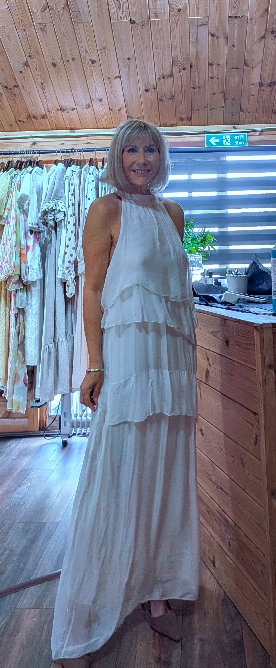 Daphne Silk Blend Occasion Dress