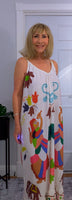 Elana Linen Blend Maxi Dress