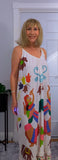 Elana Linen Blend Maxi Dress