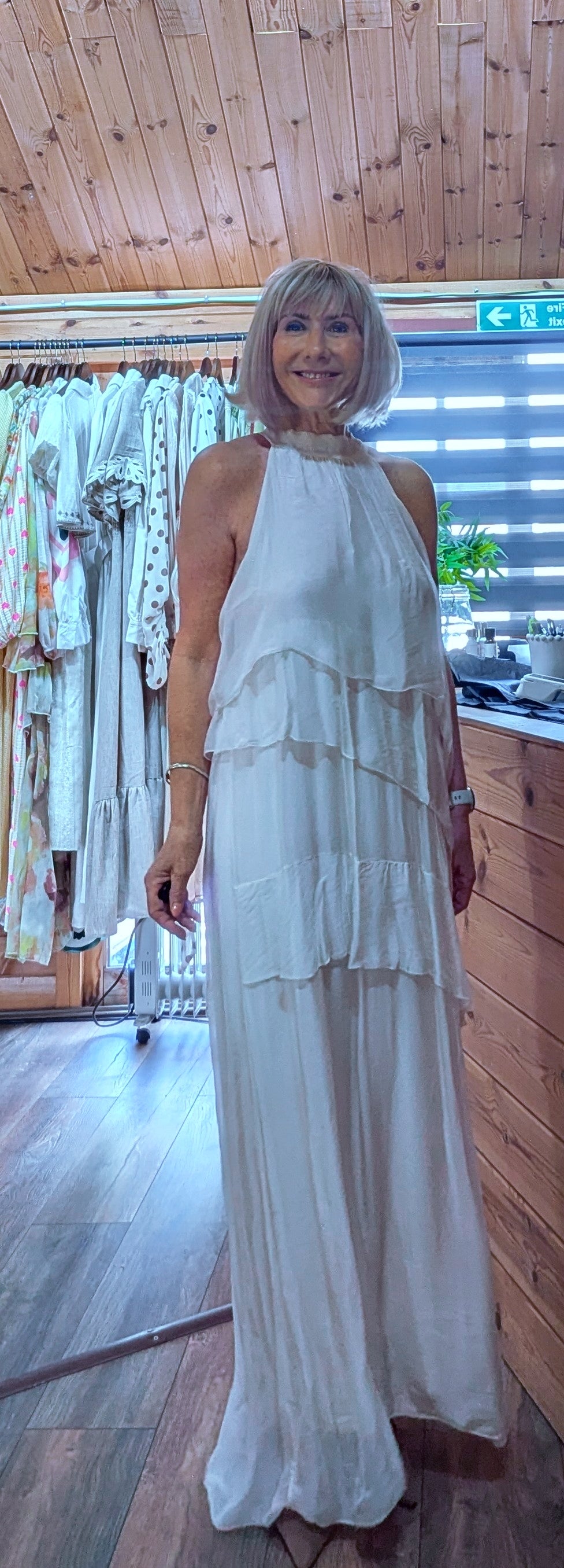 Daphne Silk Blend Occasion Dress