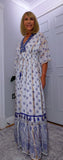 Trixiebelle Sequin Maxi Dress – Blue