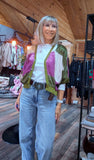 Amora Silky Cardigan – Olive Green or Maroon with ¾ Sleeves