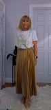 Rula Pleated Skirt
