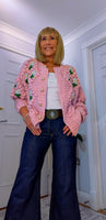 Alexie -Rose Chunky Cardigan- Pink