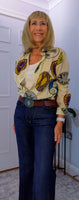 Pandora Shirt – Bold Multicolour Cotton Print Shirt