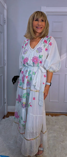 Darwin Embroidery Dress