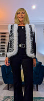 Cindy Sleeveless Cardigan