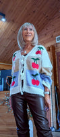 Cara Cherry Cardigan