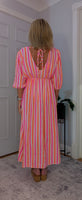 Roma Boho Cotton Dress – Vivid Summer Colours & Puff Sleeves