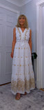 Darcy White Broderie Anglaise Cotton Dress