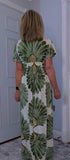 Gianna Dress – Soft Jersey Floral Dress with Shirred Waist (Sizes 8–18)