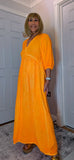 Roma Boho Cotton Dress – Vivid Summer Colours & Puff Sleeves