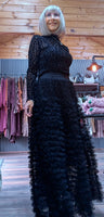 Georgina Voluminous A-Line Tulle Skirt – Cornelli Style with Stunning Layers