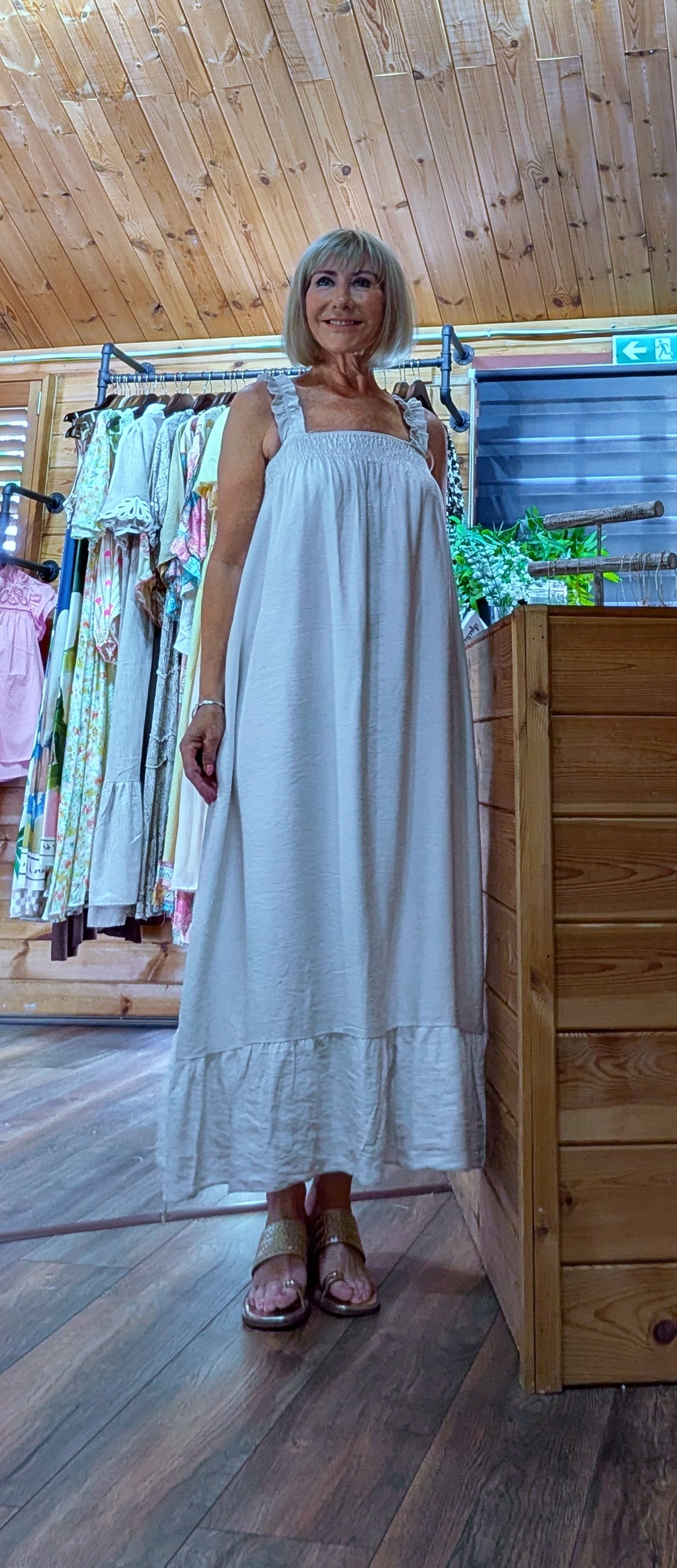 Chic and casual sundress for summer 2026 