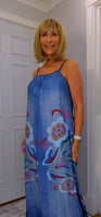 Delores Maxi Dress – Tropical Print Summer Slip Dress