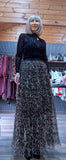 Tasha Animal Print Tutu Skirt – Layered, Frilled & Fully Lined