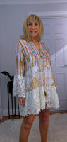 Anisa Bohemian Mini Dress